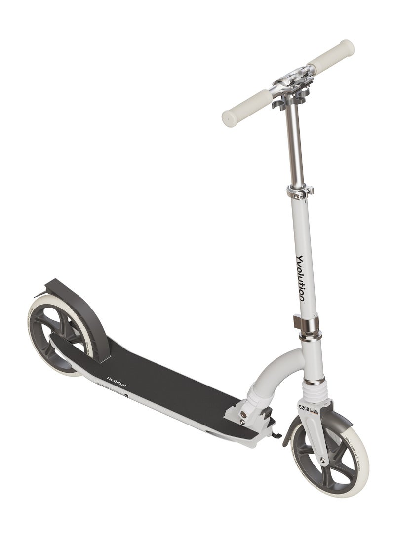 Yvolution 2 Wheel Scooter S200 - White