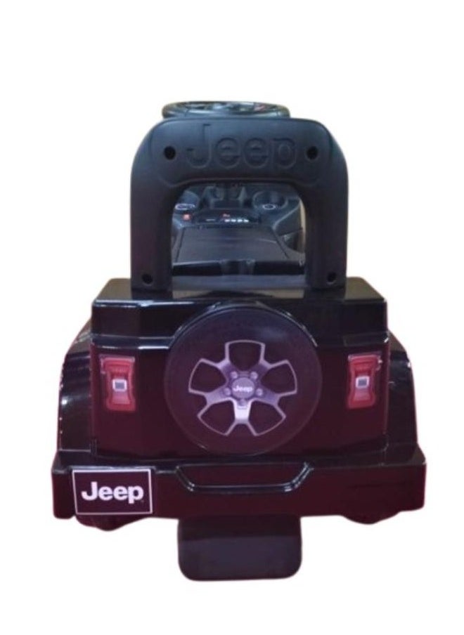Jeep Wrangler Mini Ride On - Black