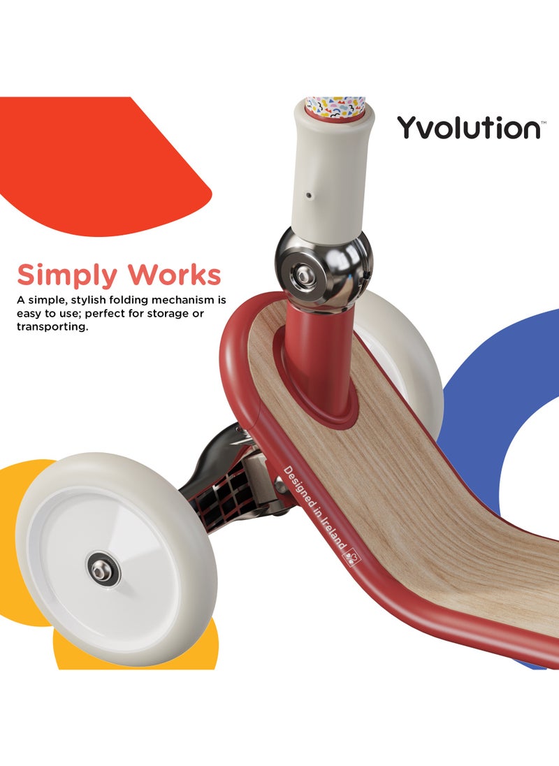 Yvolution Classic Glider - Red