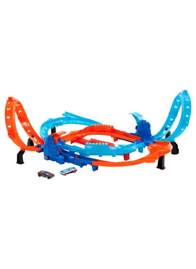 Hot Wheels Action Ultra Hots Turbo Tubes Trackset