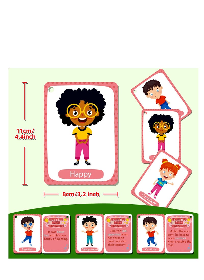 45 Pcs Emotional Cognition Education Card Children's Enlightenment Early Education Parent-Child Educational Toys