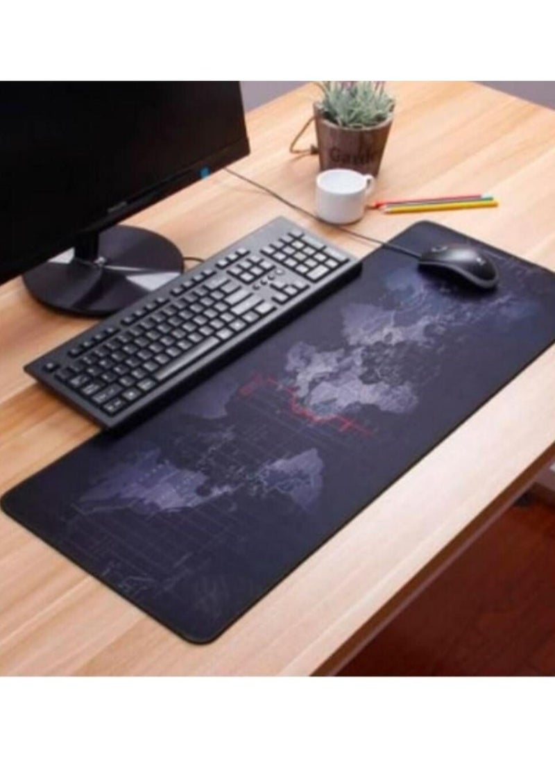 Large Mouse Pad Extended Gaming Mouse Pad Non Slip Rubber Base Mouse pad Smooth Cloth Surface Keyboard Mouse Pad for Computer 800 X 300