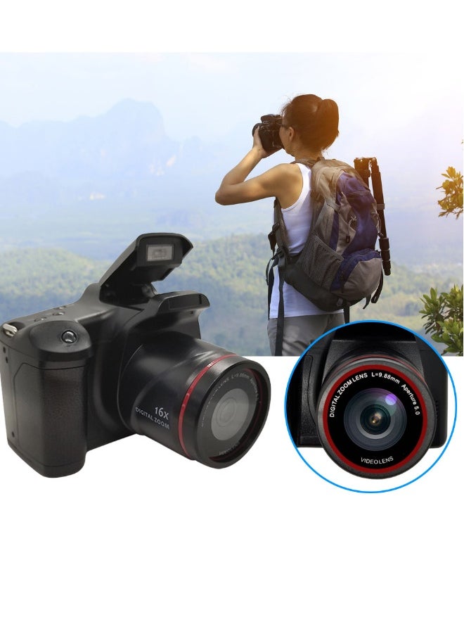 Digital Camera 16X F-ocus Zoom Design Resolution 1920*1080 Supported SD Card