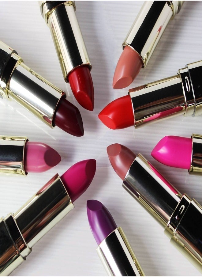 Milani Color Statement Matte Lipstick 21 Sangria Cruelty-Free Nourishing Lipstick in Vibrant Shades 5g