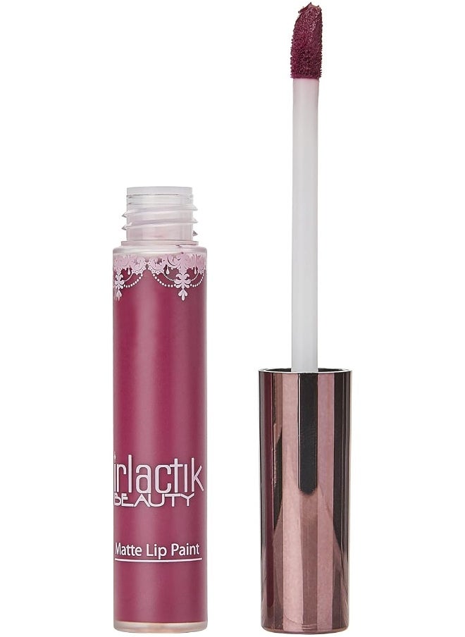 Usa. Matte Lip Liquid In Berry Pink Shade. Longwear, Pigmented & Non-Drying Lipstick. -Stellar
