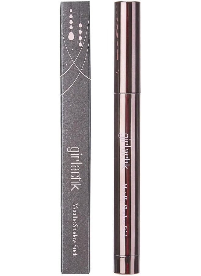 Usa. Metallic Mauve Eyeshadow Pen. Creamy Eye Shimmer Glitter Pencil Highlighter Stick With Sharpener. Long Wear, Pigmented.- Garnette