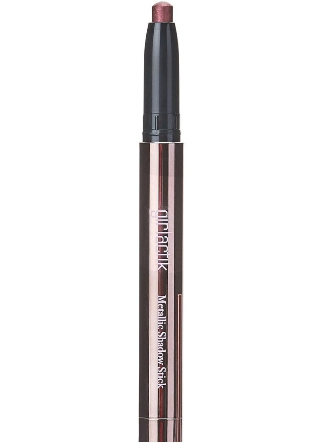 Usa. Metallic Mauve Eyeshadow Pen. Creamy Eye Shimmer Glitter Pencil Highlighter Stick With Sharpener. Long Wear, Pigmented.- Garnette