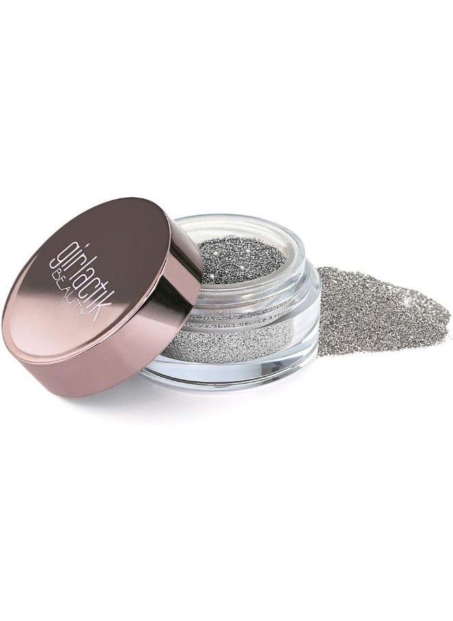 Loose Silver Metallic Eyeshadow Pot