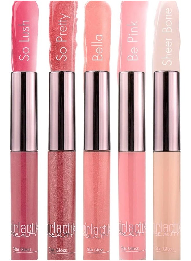 Sigma Usa. Tinted Lip Gloss Moisturizer Plumper. Non-Sticky, Pigmented, Long Lasting Formula With Sheer Subtle Shine. -Star Gloss, So Pretty