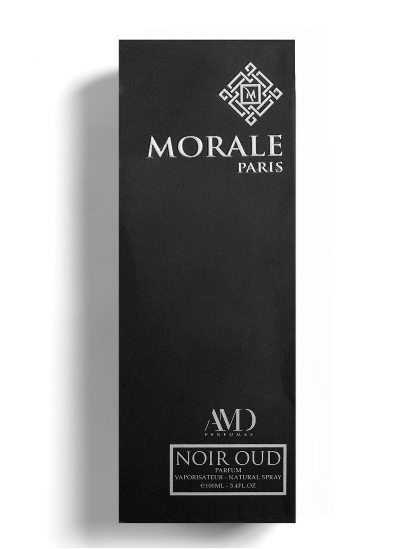 Morale Paris Noir Oud By AMD Perfumes Men and Women Fragrance EDP 100ml
