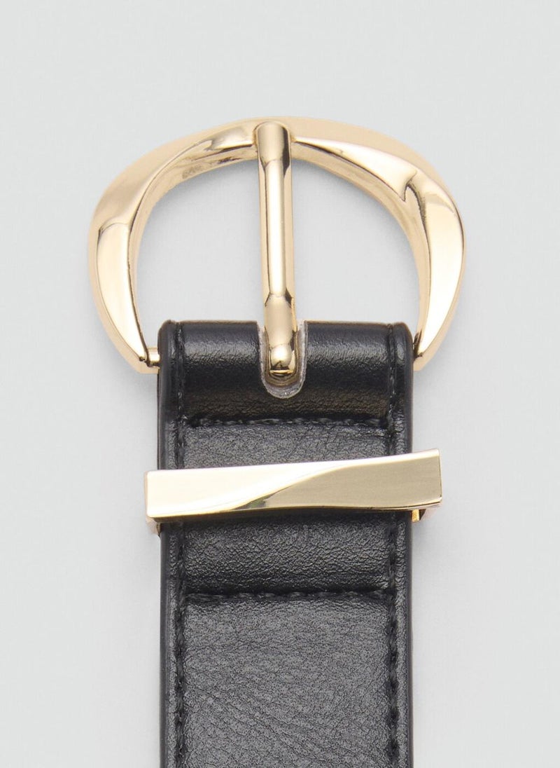 Casual Oval Buckle Belt