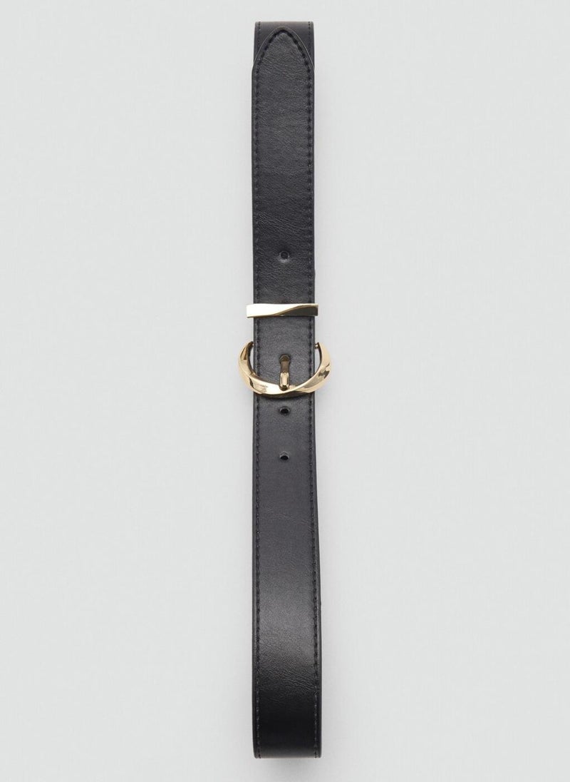 Casual Oval Buckle Belt