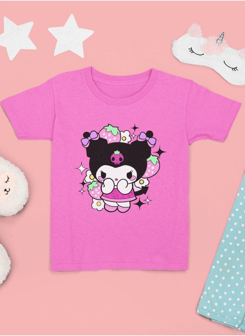 KUROMI AND STRAWBERRY  T-SHIRT