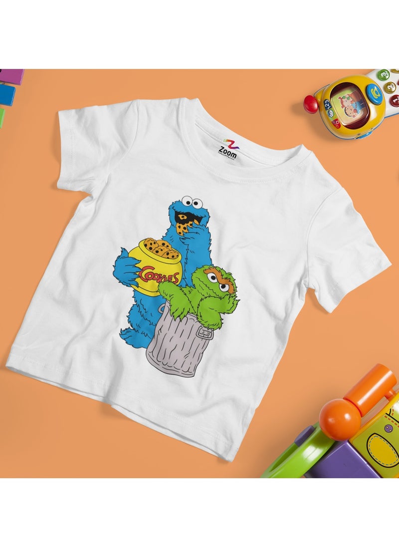 Sesame Street Cookie T-Shirt Kids