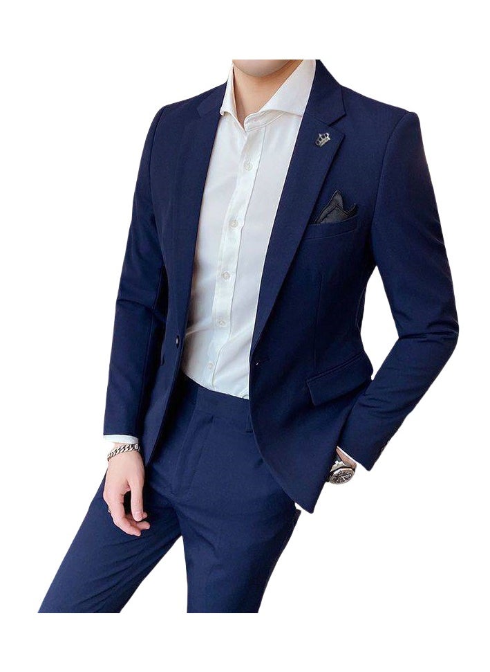 New Business Casual Slim-fit Suit Jacket