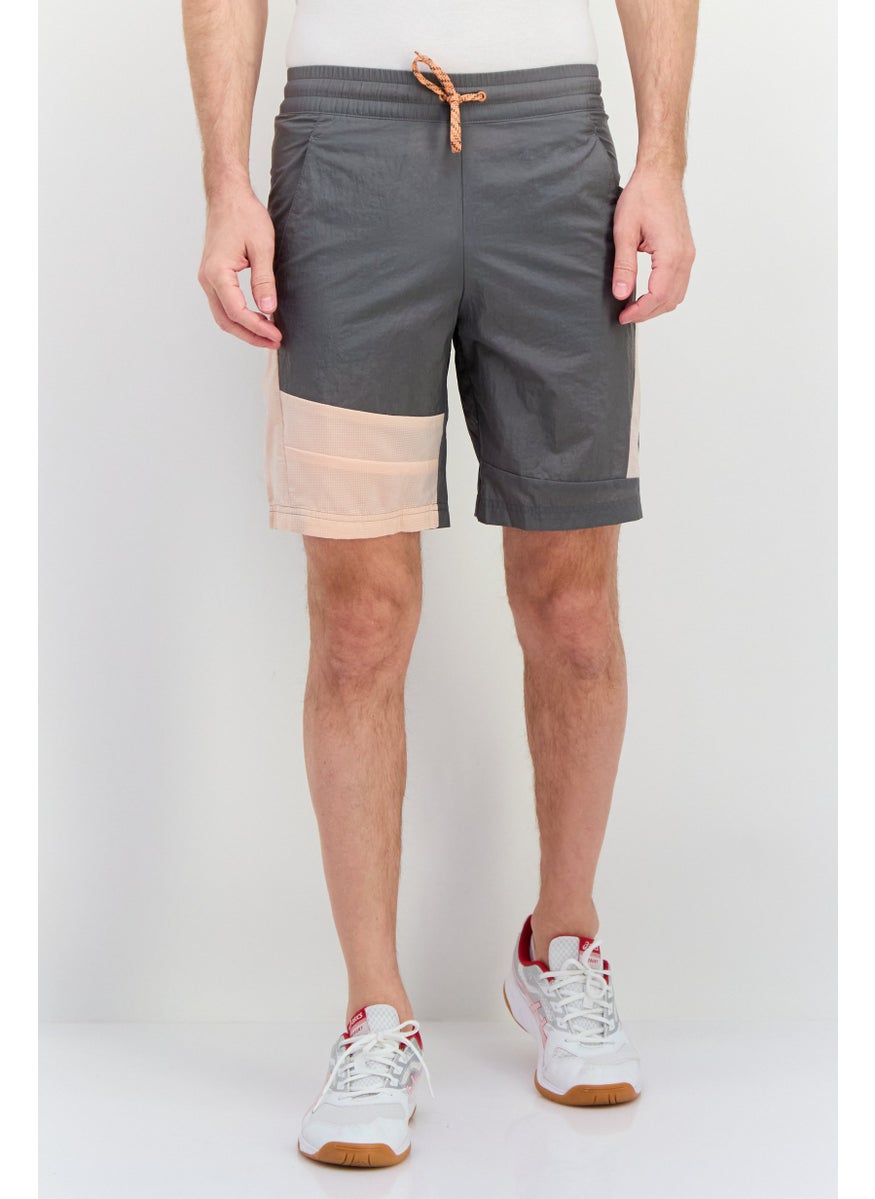 Men Sportwear Fit Outdoor Shorts, Grey