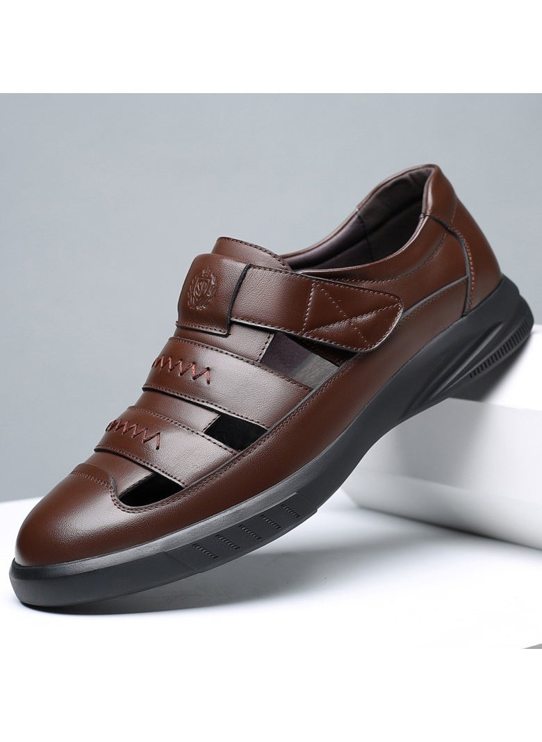 New Men's Business Leather Shoes