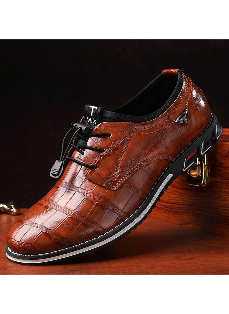 New Men's Business Leather Shoes