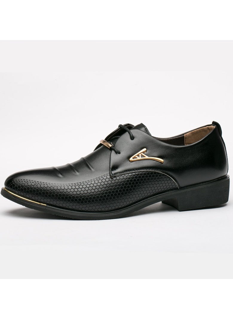 New Men's Business Leather Shoes