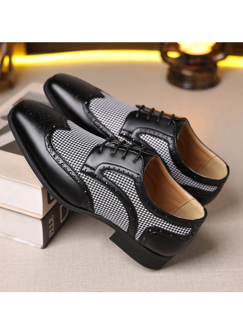 New Men's Business Leather Shoes