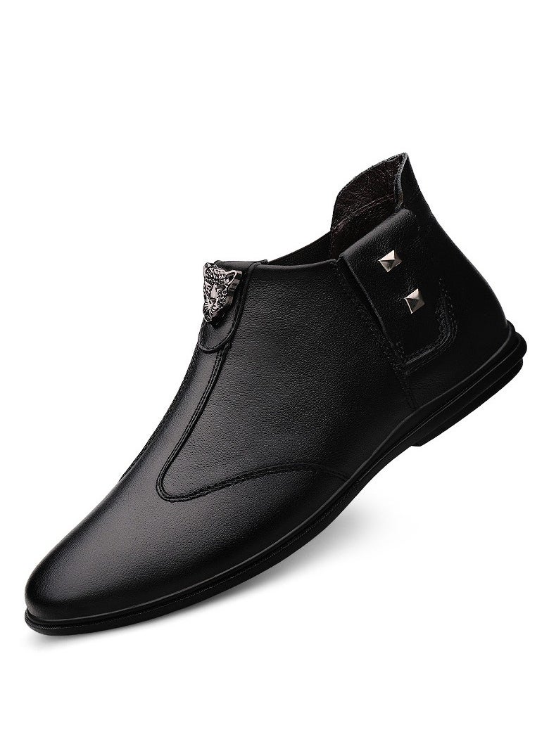 New Men's Business Leather Shoes