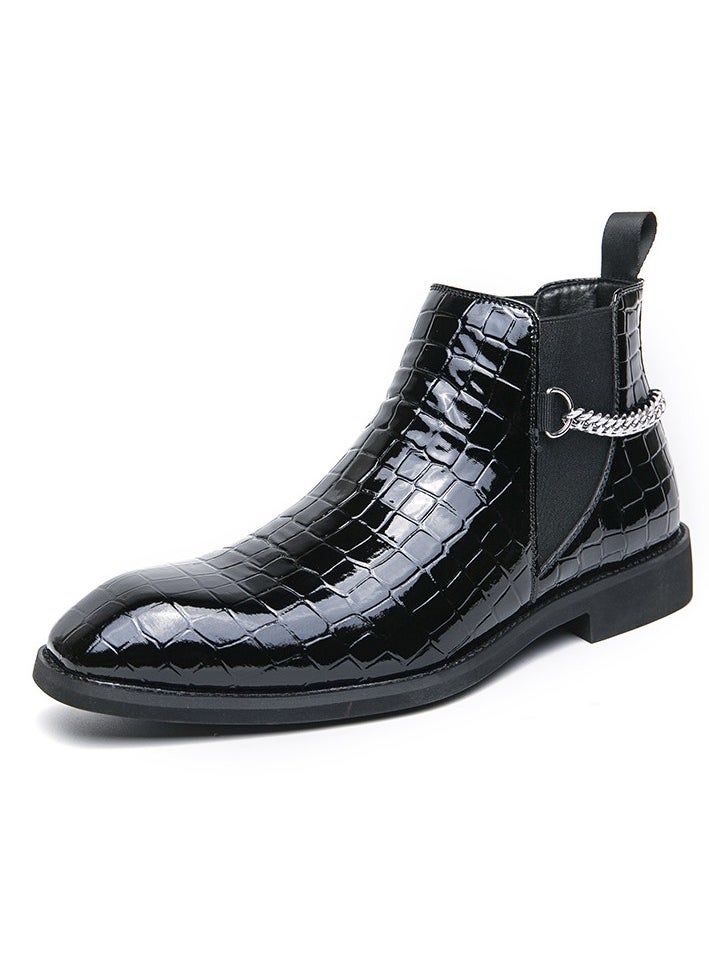 New Men's Business Leather Shoes