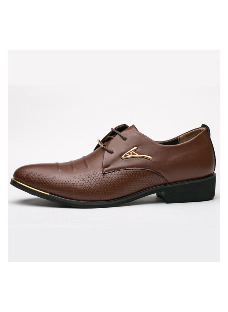 New Men's Business Leather Shoes