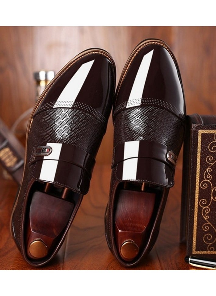 New Men's Business Leather Shoes