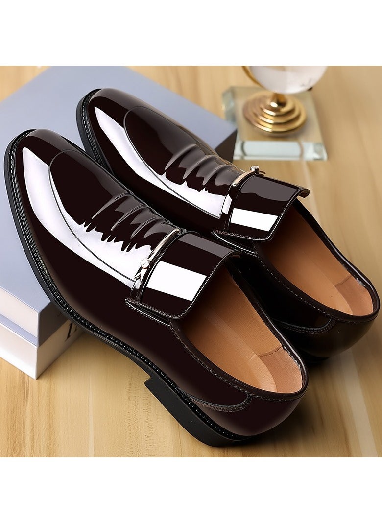 New Men's Business Leather Shoes