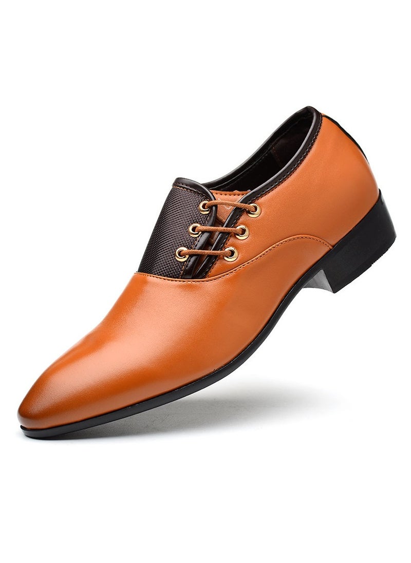 New Men's Business Leather Shoes