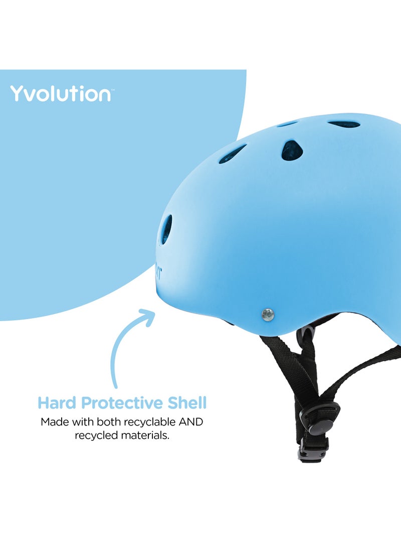 Yvolution Helmet Small - Blue