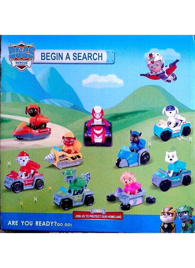 9-Piece Paw Patrol Toy Set