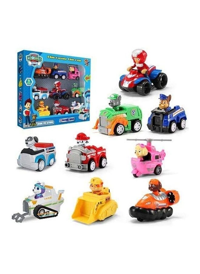 9-Piece Paw Patrol Toy Set