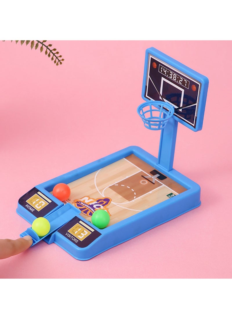 Basketball Shooting Machine Mini Basketball Shooting Toys Children'S Indoor Mini Basketball Game Suitable For Children Over 3 Years Old Hands-On Educational Gifts