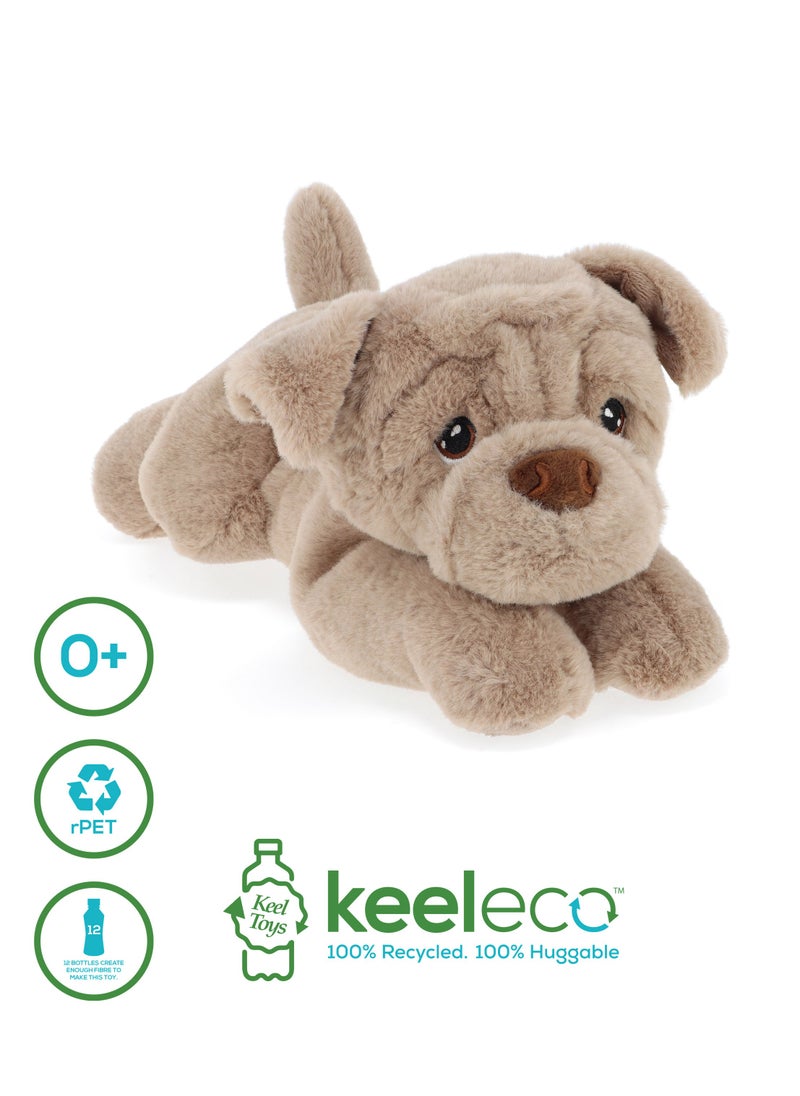 Keeleco Puppies 22cm, Assorted 1 Piece (Style & Color May Vary) | Soft Toy | Plush Toy | Gift for Kids and Adults