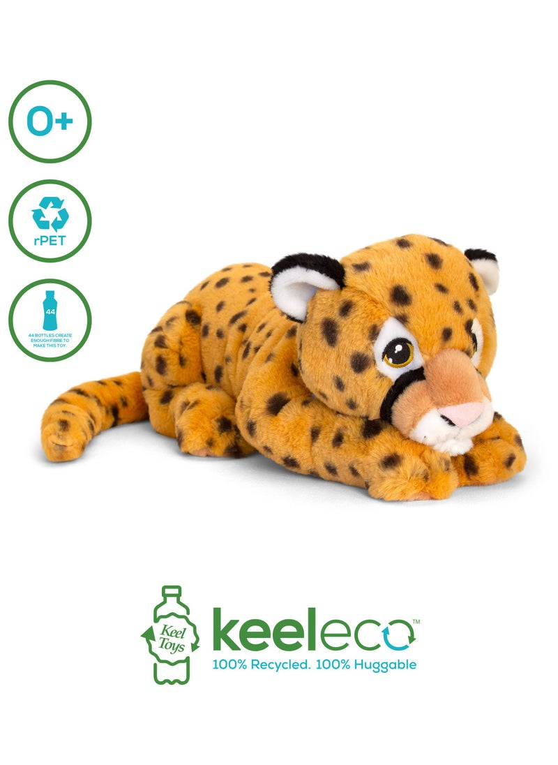 Keeleco Cheetah 80cm | Soft Toy | Plush Toy | Gift for Kids and Adults