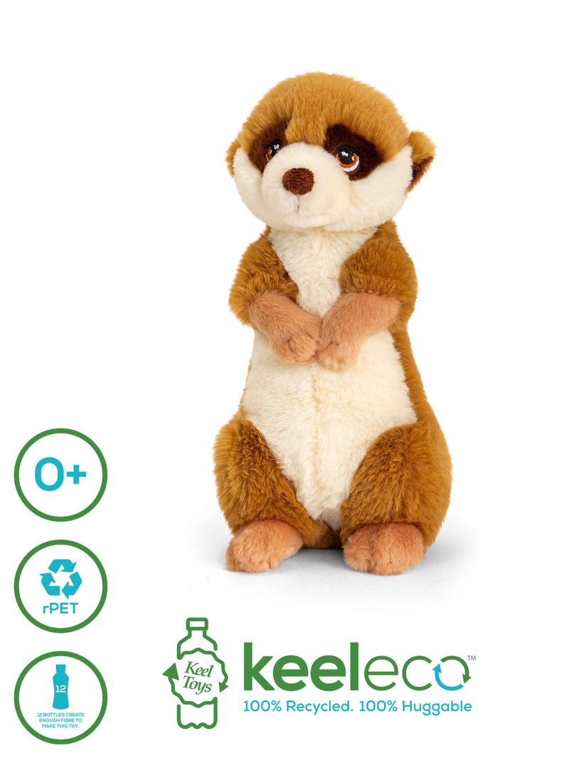 Keeleco Meerkat 22cm | Soft Toy | Plush Toy | Gift for Kids and Adults
