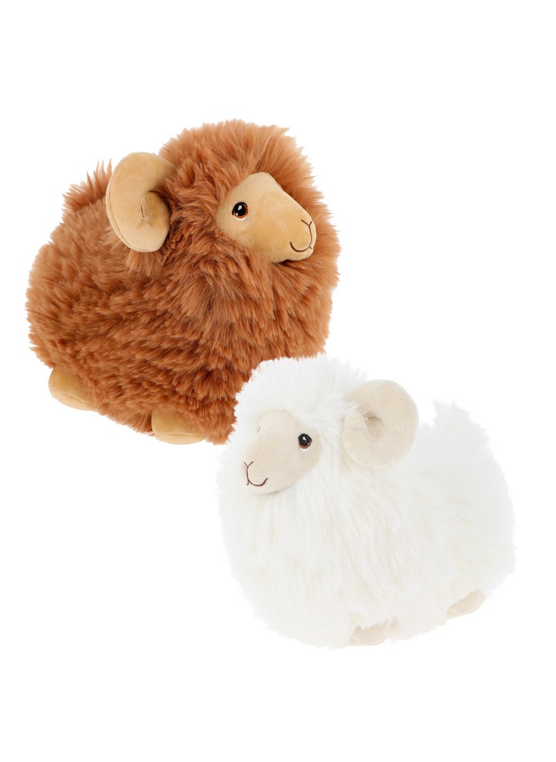 Keeleco Ram 25cm ,  Assorted 1 Piece (Style & Color May Vary) | Soft Toy | Plush Toy | Gift for Kids and Adults