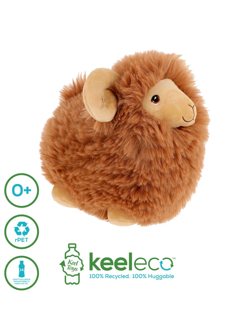 Keeleco Ram 25cm ,  Assorted 1 Piece (Style & Color May Vary) | Soft Toy | Plush Toy | Gift for Kids and Adults