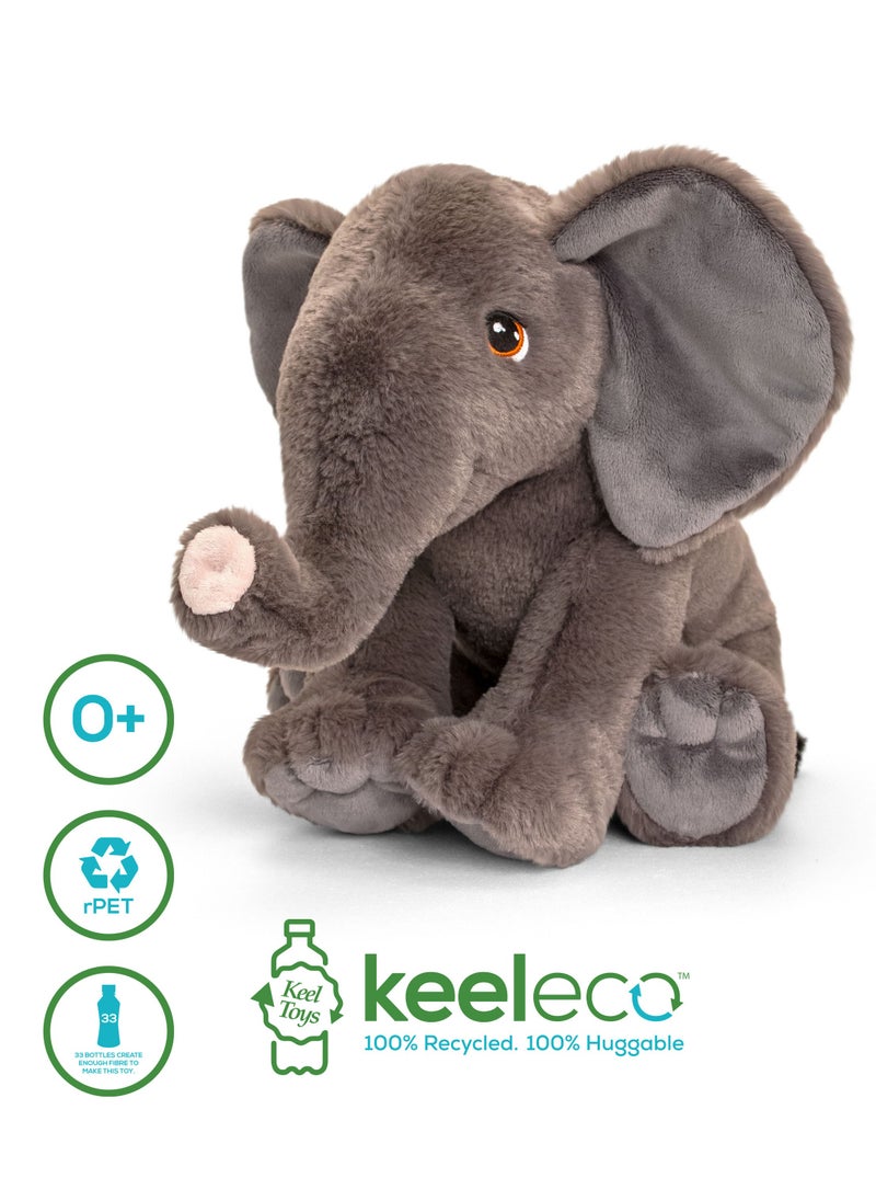 Keeleco Elephant 60cm | Soft Toy | Plush Toy | Gift for Kids and Adults