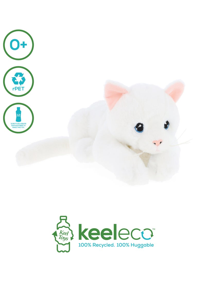 Keeleco Kittens 22cm, Assorted 1 Piece (Style & Color May Vary) | Soft Toy | Plush Toy | Gift for Kids and Adults
