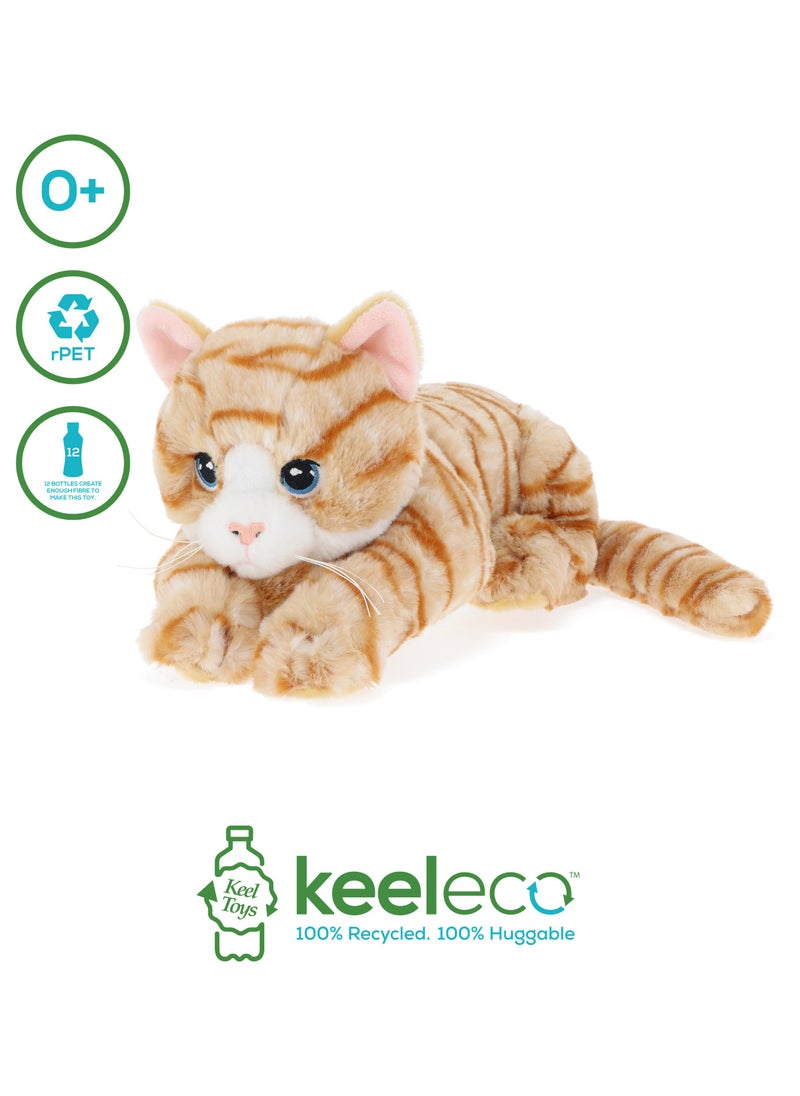 Keeleco Kittens 22cm, Assorted 1 Piece (Style & Color May Vary) | Soft Toy | Plush Toy | Gift for Kids and Adults