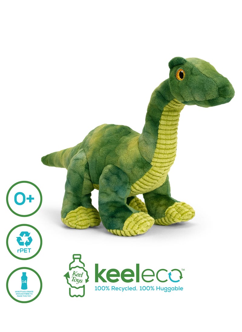 Keeleco Dinosaurs 26cm, Assorted 1 Piece (Style & Color May Vary) | Soft Toy | Plush Toy | Gift for Kids and Adults