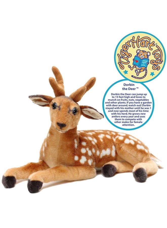 Dorbin The Deer - 21 Inch Stuffed Animal Plush - By Tigerhart Toys