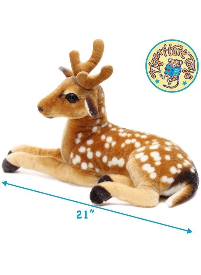 Dorbin The Deer - 21 Inch Stuffed Animal Plush - By Tigerhart Toys