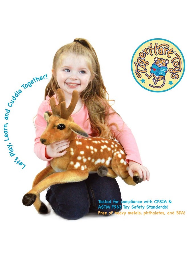 Dorbin The Deer - 21 Inch Stuffed Animal Plush - By Tigerhart Toys