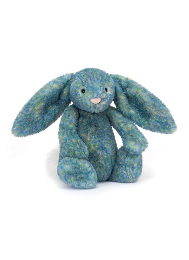 Bashful Azure Luxe Bunny Stuffed Animal, Medium 12 Inches | Rabbit & Bunny Plush Toy | Classic Children'S Gift