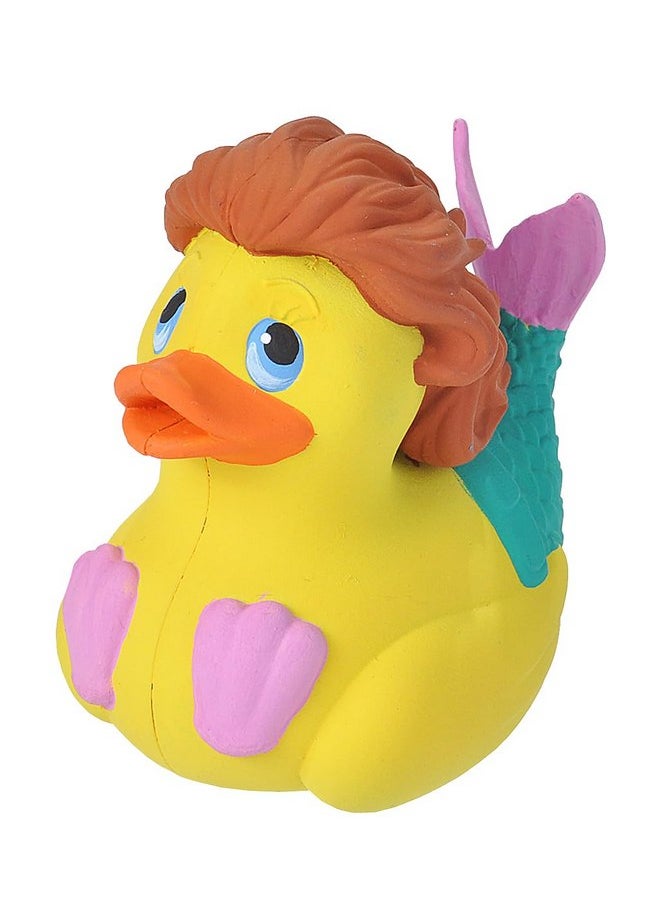 Wild Republic Rubber Ducks, Bath Toys, Kids Gifts, Pool Toys, Water Toys, Mermaid, 4
