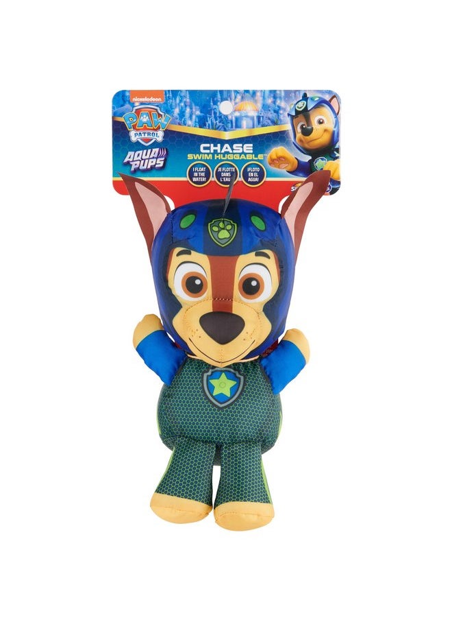 SwimWays Paw Patrol AquaPups Chase Swim Huggable, Paw Patrol Toys, Bath Toys & Beach Toys, Floating Water Stuffed Animal for Kids Aged 1 & Up