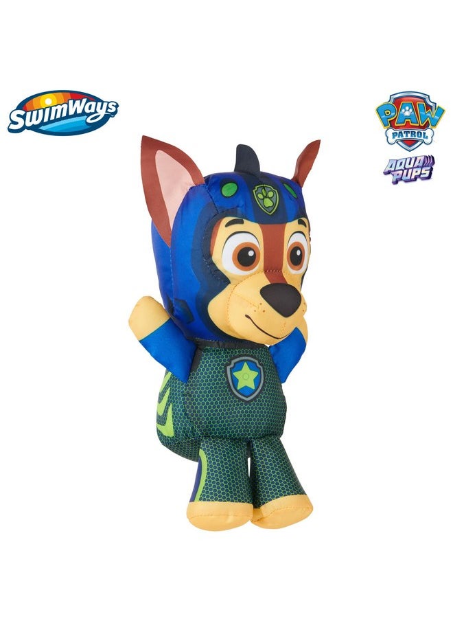 SwimWays Paw Patrol AquaPups Chase Swim Huggable, Paw Patrol Toys, Bath Toys & Beach Toys, Floating Water Stuffed Animal for Kids Aged 1 & Up